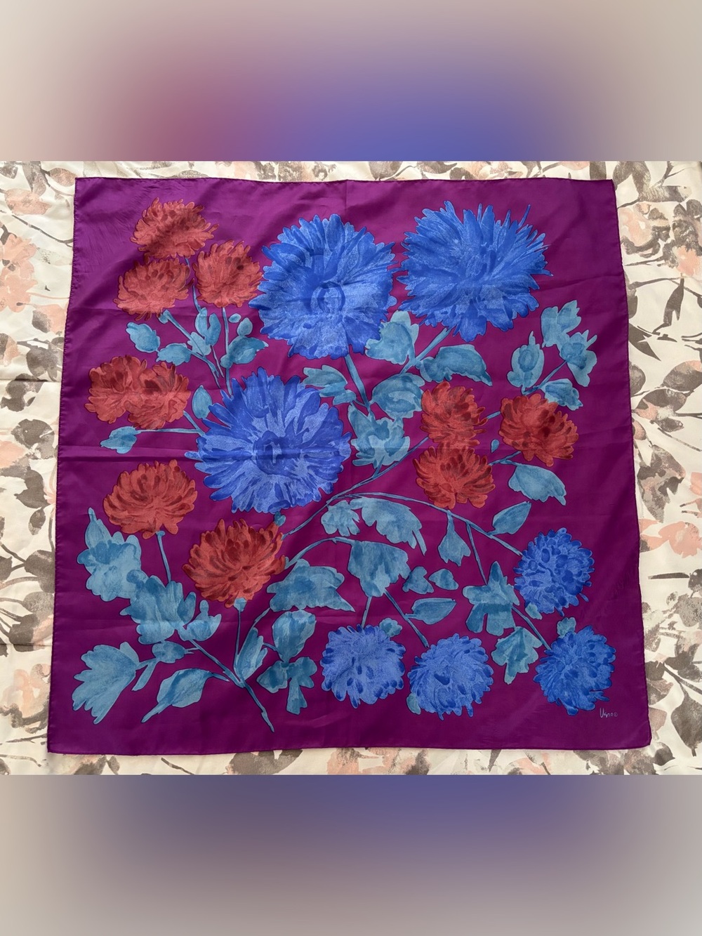 Vera Neumann silk scarf
